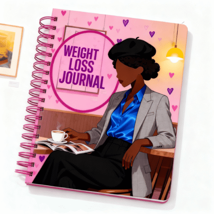 Custom Printed Wellness Journal & Diary Planner A5 Spiral Bound Notebook