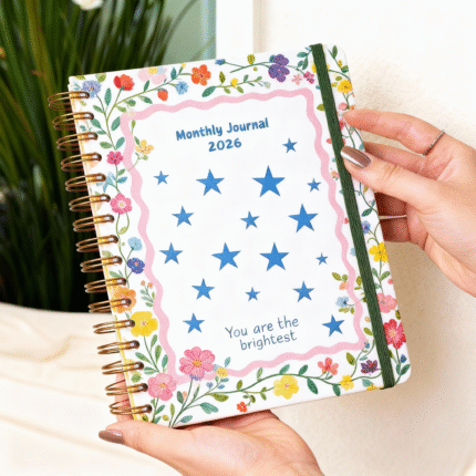 Custom personalized A5 Bloom Journey Journal