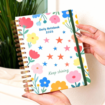 Custom Print Daily Journal 2026 Planner with Pen